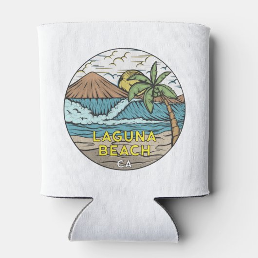 Laguna Beach California  Blikjeskoeler (Achterkant)