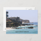 Laguna Beach California Briefkaart (Voorkant / Achterkant)
