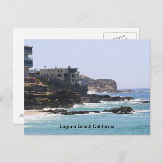 Laguna Beach California Briefkaart (Voorkant / Achterkant)