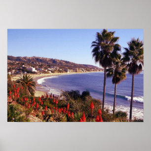 Laguna Beach California, eff01 Poster