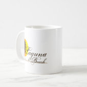 Laguna Beach California Koffiemok (Voorkant links)