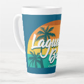 Laguna Beach California Latte Mok (Linkerhoek)