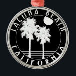 Laguna Beach California Metalen Ornament<br><div class="desc">Laguna Beach California</div>