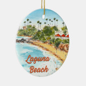 Laguna Beach California Ornament (Rechts)