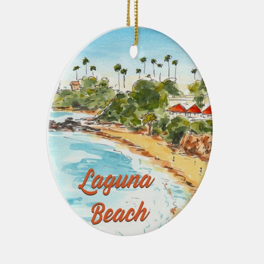 Laguna Beach California Ornament (Rechts)