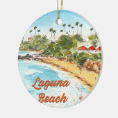 Laguna Beach California Ornament (Links)