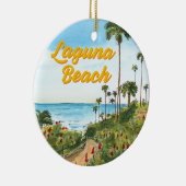 Laguna Beach California Ornament – Coastal Art (Rechts)