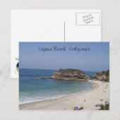 Laguna Beach, California Post Card Briefkaart (Voorkant / Achterkant)
