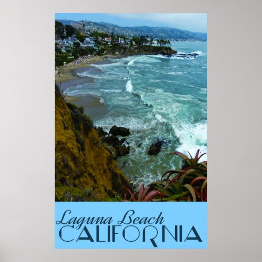 Laguna Beach California Poster (Voorkant)