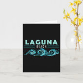 Laguna Beach California Souvenir Kaart (Gele Bloem)