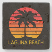 Laguna Beach California Stenen Onderzetter (Voorkant)