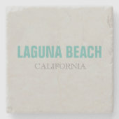 Laguna Beach California Style Stenen Onderzetter (Voorkant)