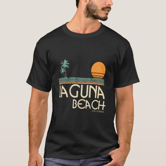 Laguna Beach California Surf T-shirt (Voorkant)