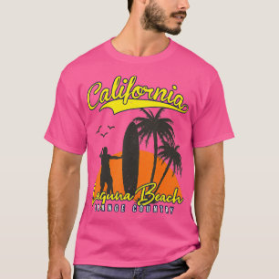 LAGUNA BEACH CALIFORNIA SURFET SURFET SURFER T-SHIRT