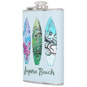 Laguna Beach California Surfplanken Fles Heupfles (Links)