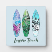 Laguna Beach California Surfplanken Fotoplaat (Voorkant)