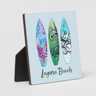 Laguna Beach California Surfplanken Fotoplaat
