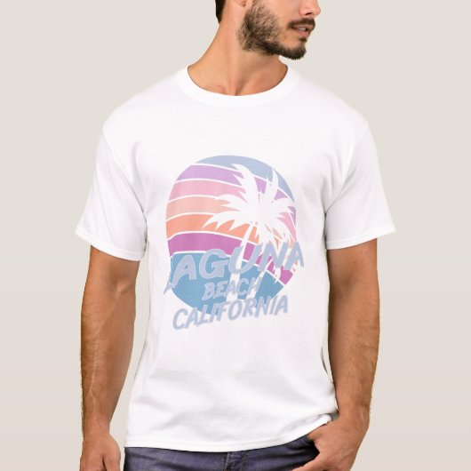 Laguna Beach California T-shirt (Voorkant)
