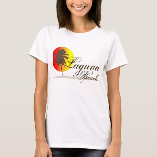 Laguna Beach California T-shirt (Voorkant)