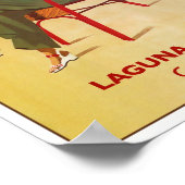 Laguna Beach, California Vintage Travel Poster (Hoek)