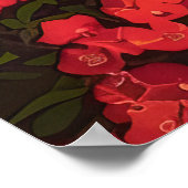 Laguna Beach, Californië Abstract Art Poster (Hoek)