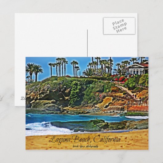 Laguna Beach, Californië Briefkaart (Voorkant / Achterkant)