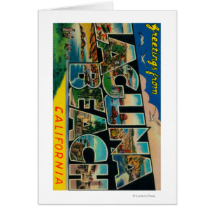 Laguna Beach, Californië - grote letterscènes