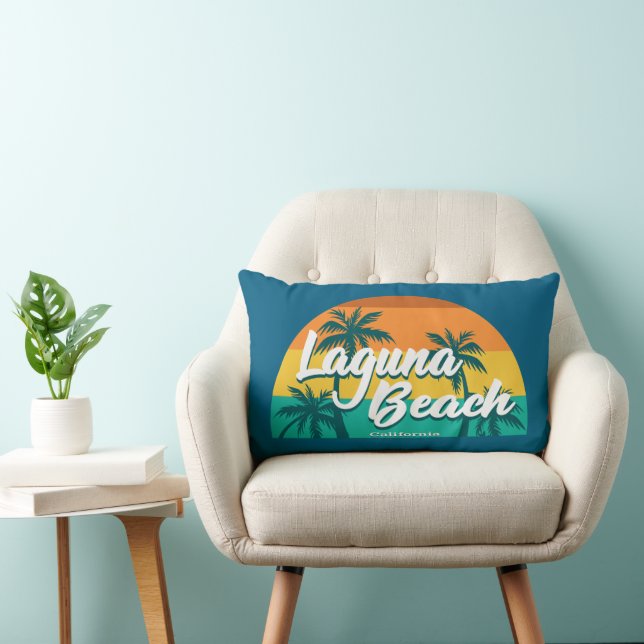 Laguna Beach Californië Kussen (Stoel)