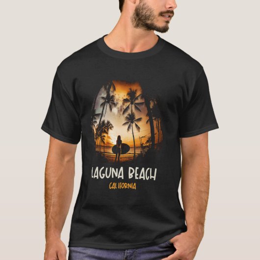 Laguna Beach Californië T-shirt (Voorkant)