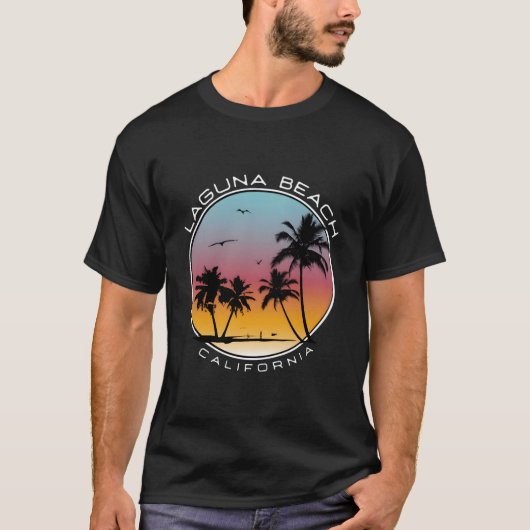 Laguna Beach Californië T-shirt (Voorkant)