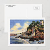 Laguna Beach, Californië,  Uitzicht Briefkaart (Voorkant / Achterkant)