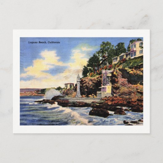 Laguna Beach, Californië,  Uitzicht Briefkaart (Voorkant)