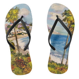 Laguna Beach Coastal, Paar of Teenslippers