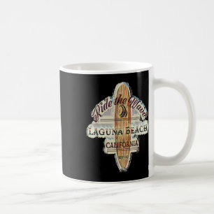 Laguna Beach Distress Retro Surfboard Si Koffiemok