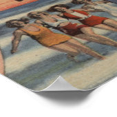 Laguna Beach, Florida - Grote letterscènes Poster (Hoek)