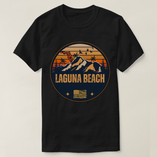 Laguna Beach, Florida T-shirt (Design voorkant)