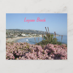 Laguna Beach flowers postcard Briefkaart