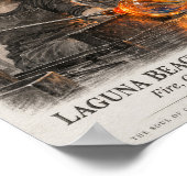Laguna Beach Glass Studio Poster (Hoek)