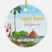 Laguna Beach Heisler Park Ornament (Voorkant)