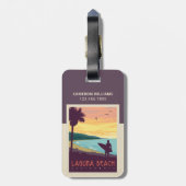 Laguna Beach | Laguna Beach Bagagelabel (Achterkant verticaal)