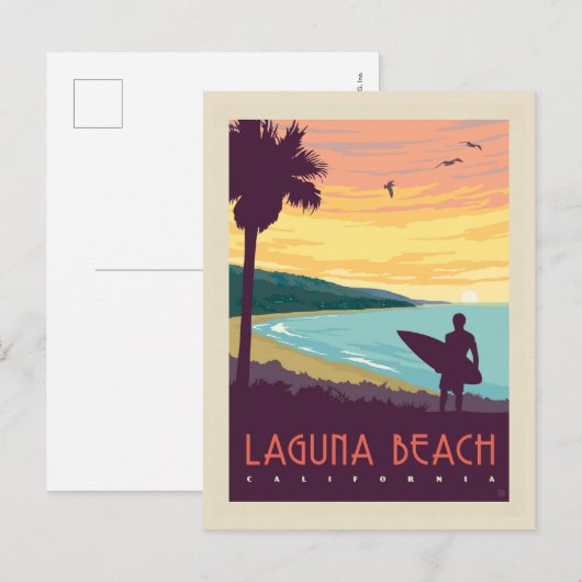 Laguna Beach | Laguna Beach Briefkaart (Voorkant / Achterkant)