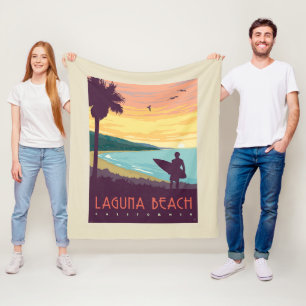 Laguna Beach   Laguna Beach Fleece Deken
