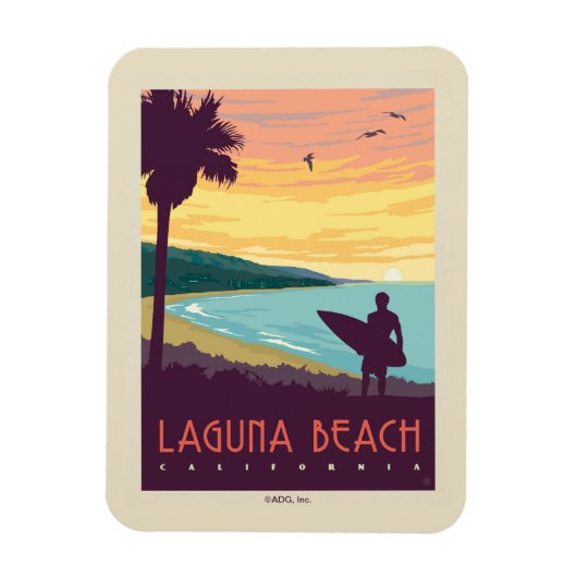 Laguna Beach | Laguna Beach Magneet (Verticaal)