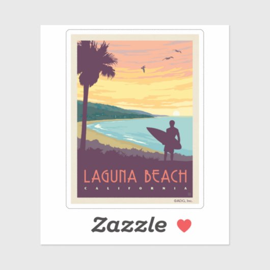 Laguna Beach | Laguna Beach Sticker (Vel)