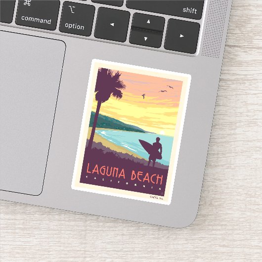 Laguna Beach | Laguna Beach Sticker (Detail)