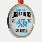 Laguna Beach Metalen Ornament (Rechts)