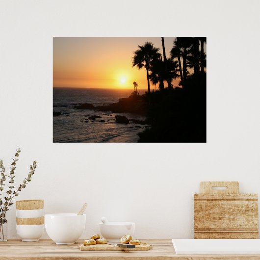 Laguna Beach Poster (Keuken)
