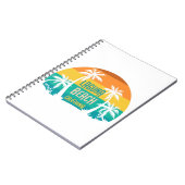 Laguna Beach Retro Notitieboek (Linkerzijde)