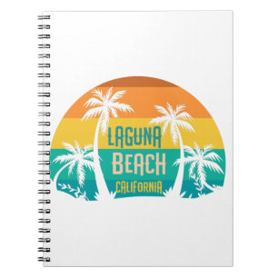 Laguna Beach Retro Notitieboek