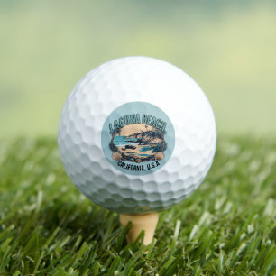 Laguna Beach Retro Vignet Golfballen